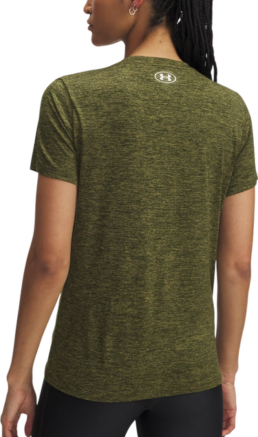 Majica kratkih rukava Under Armour Heathered V-Neck Short-Sleeve T-Shirt Tech SSV- Twist Zelena | 1384227-308, 1