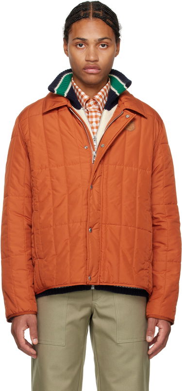 Bomber jakna MAISON KITSUNÉ Quilted Blouson Jacket Narančasta | NM02104WQ4042, 0
