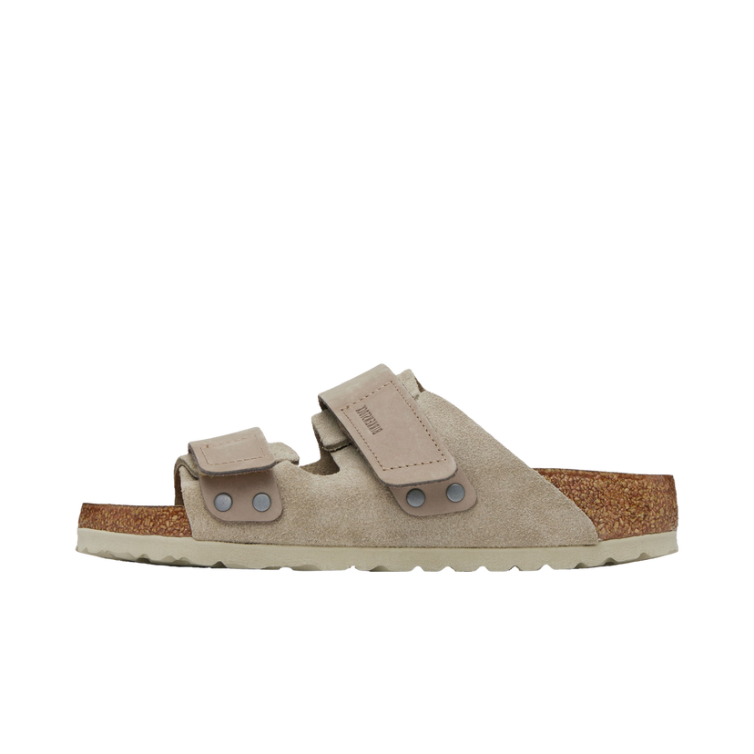 Tenisice i cipele Birkenstock Uji Narrow Suede Sandals Bež | 1025695