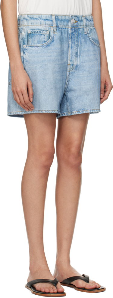 Kratke hlače rag & bone Rag & Bone Women's Miramar Terry Walking Shorts Plava | WCW24P40018201, 1