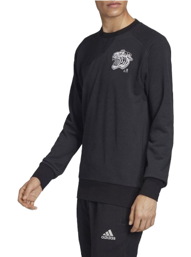 Dukserice adidas Originals Juve CNY CR Sweatshirt Crna | fi4887