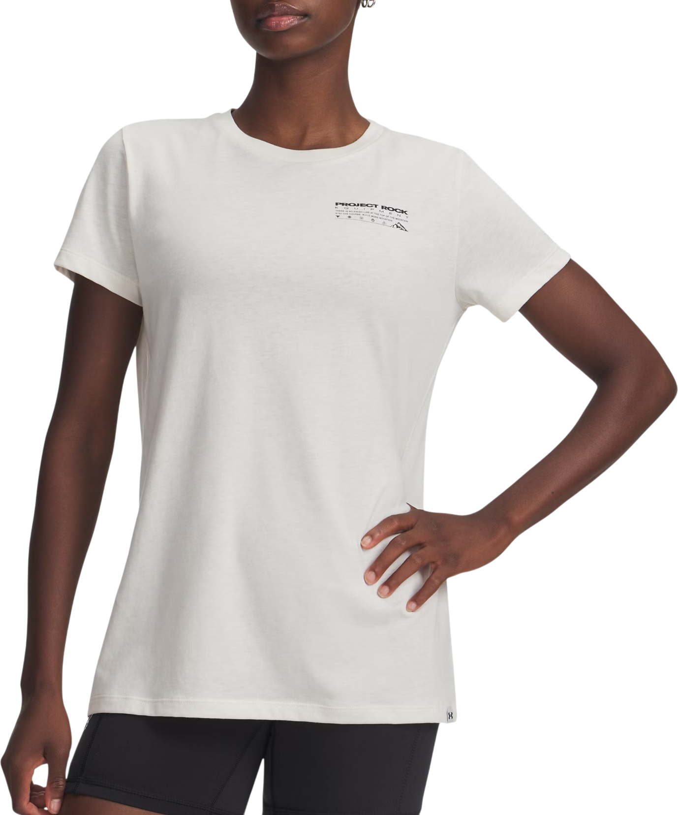 Majica kratkih rukava Under Armour Project Rock Graphic 2 Short-Sleeve Crew Neck T-Shirt Bež | 6005083-279, 0