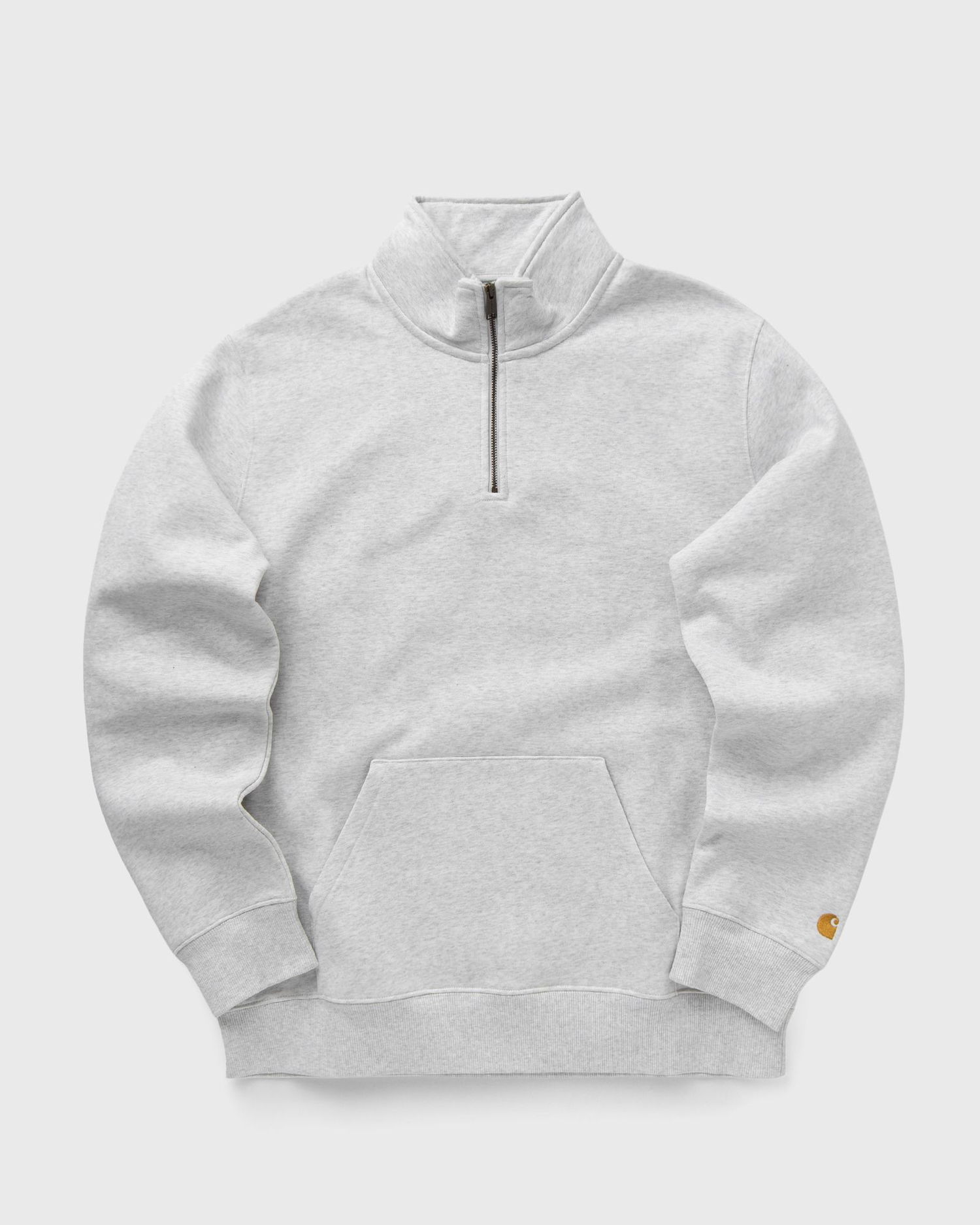 Dukserice Carhartt WIP Carhartt WIP Chase Half Zip Sweatshirt Siva | I033665_00J_XX, 0
