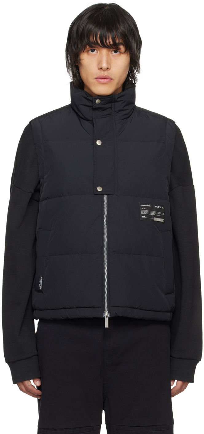 Prsluk izzue Patch Down Vest Crna | IZXDND7600F3LBKX