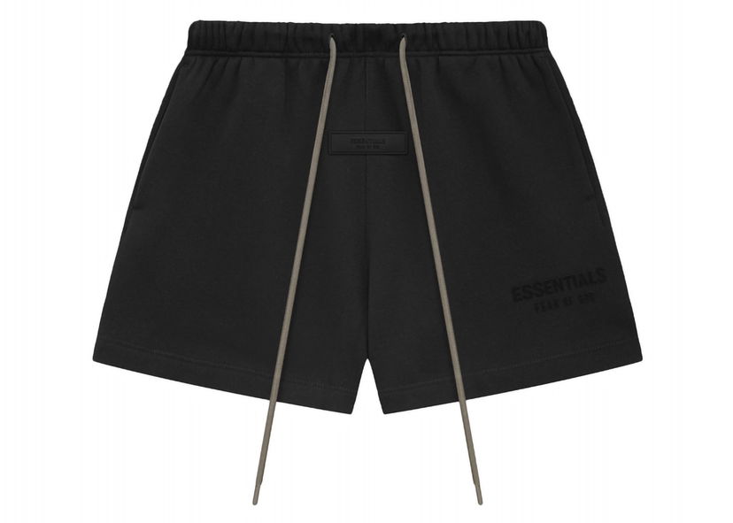 Kratke hlače Fear of God Core Collection Sweatshort Black Crna | 160SU242000F