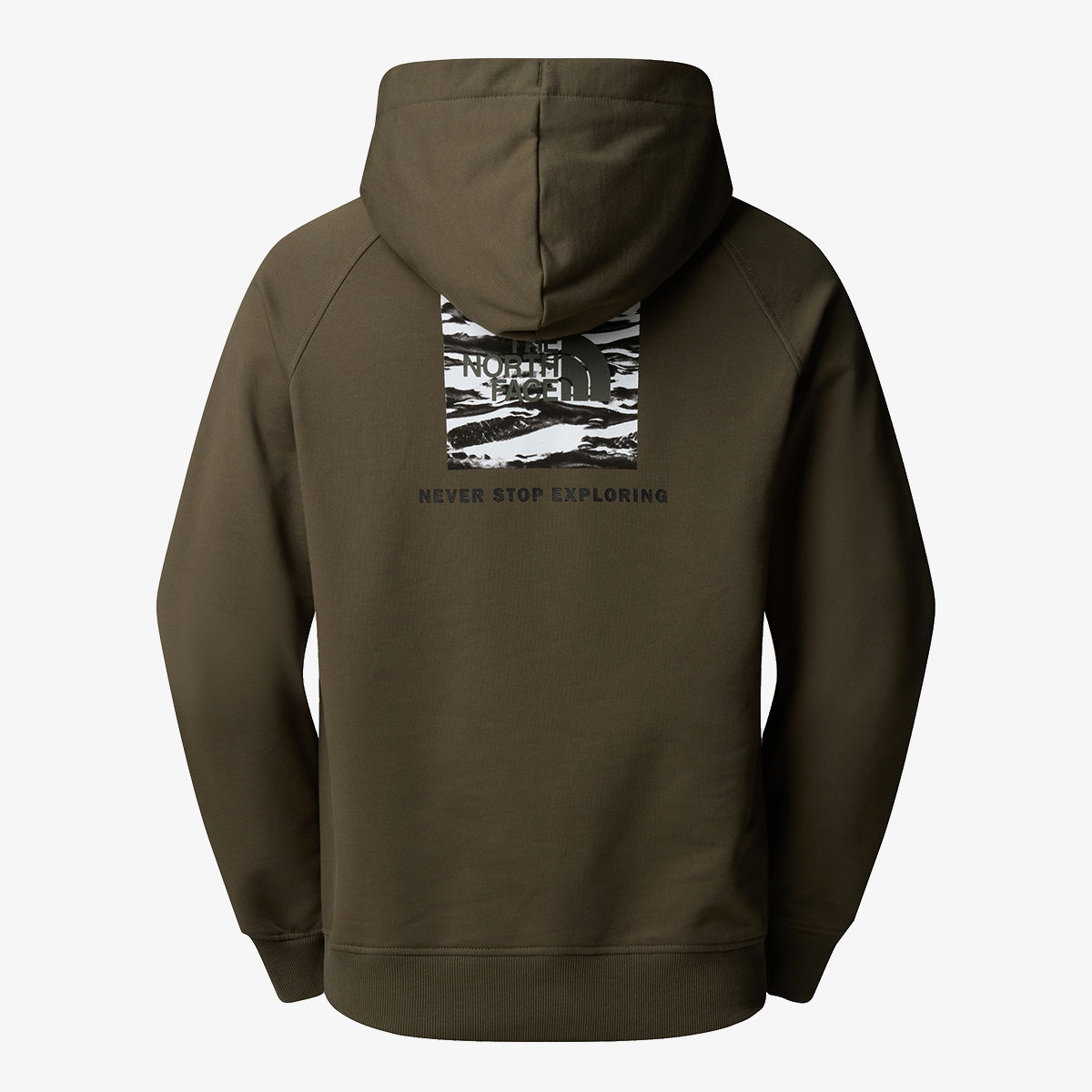 Dukserice The North Face BOX NSE EDGE OF LIGHT INFILL RAGLAN Hoodie Zelena | NF0A8E3KFA41, 0