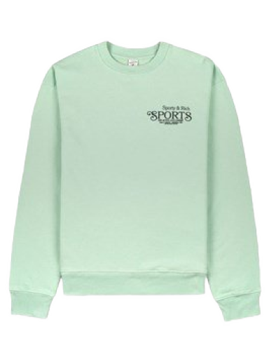 Džemper Sporty & Rich Bardot Sports Crewneck Zelena | CR842TH