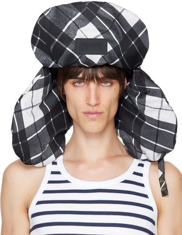 Šešir Jean Paul Gaultier Gaultier Tartan Print Aviator Hat Crna | 24/31-U-CC044P-C563-000201, 0