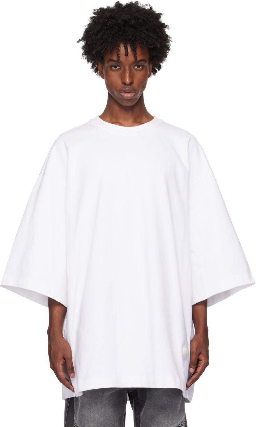 Majica kratkih rukava Alexander Wang Oversized Drop-Sleeve T-shirt Bijela | UCC4241710