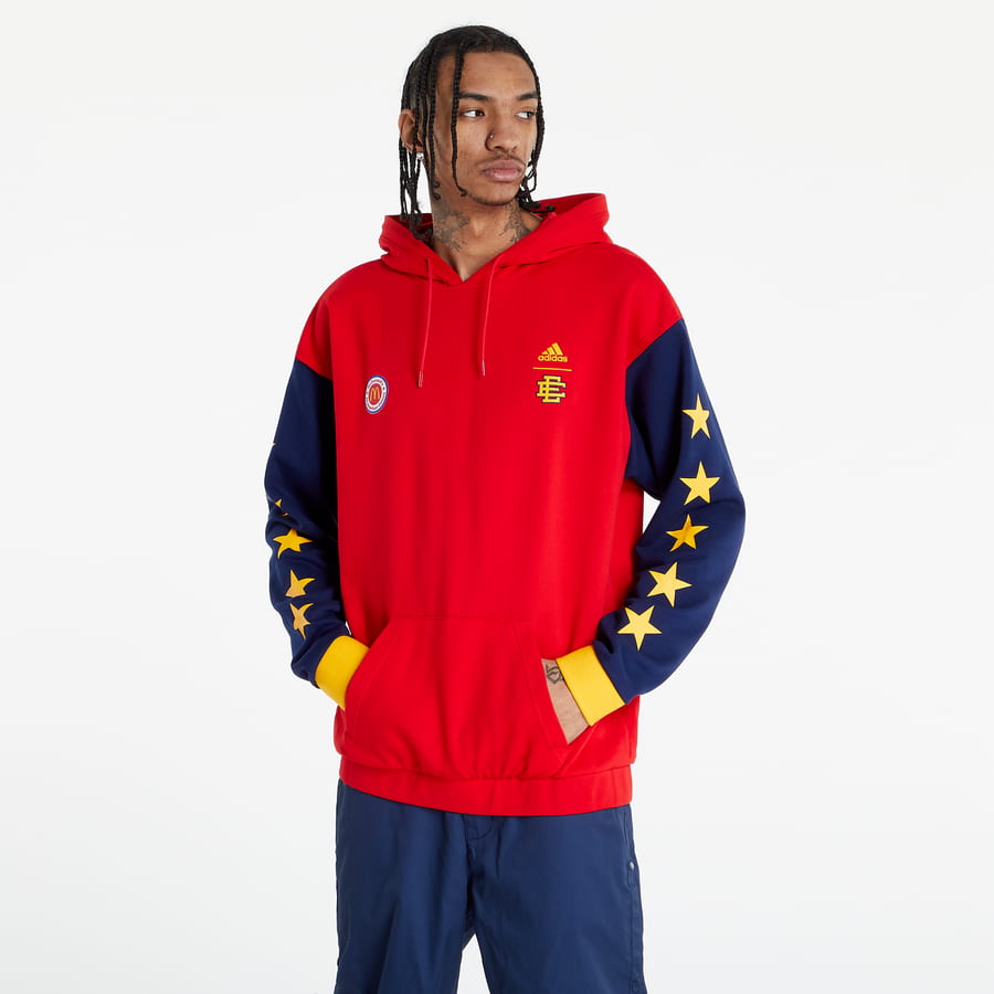 Dukserice adidas Performance Emanuel McDonald's x All American Ceremony Hoodie Crvena | HB0733, 0