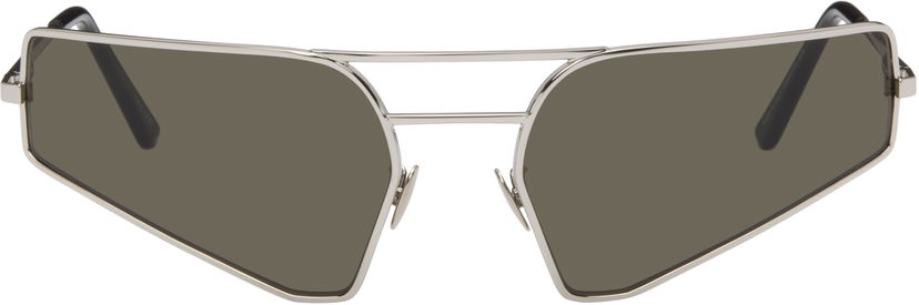 Sunčane naočale Rick Owens Rick Owens Concordians Prong Sunglasses Metalik | RG0000015 GSLVB