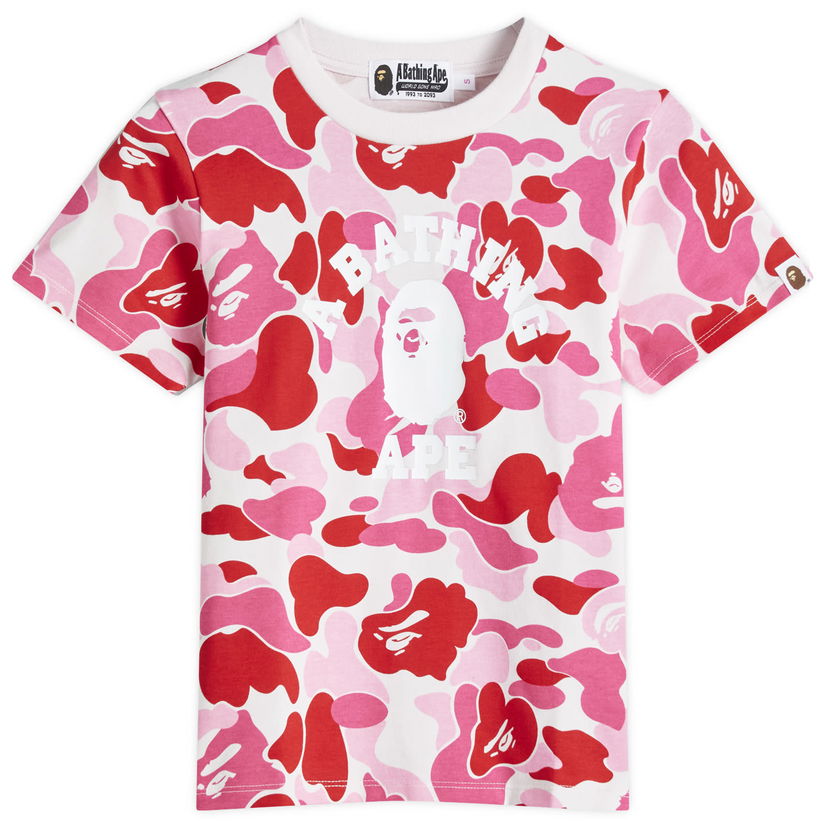 Majica kratkih rukava BAPE ABC Camo Baby Print T-Shirt Ružičasta | 001CSK802004L-PNK