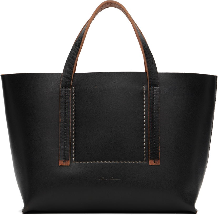 Tote bag Rick Owens Rick Owens Concordians Mini Shopper Tote Crna | RA02E0764 LGET