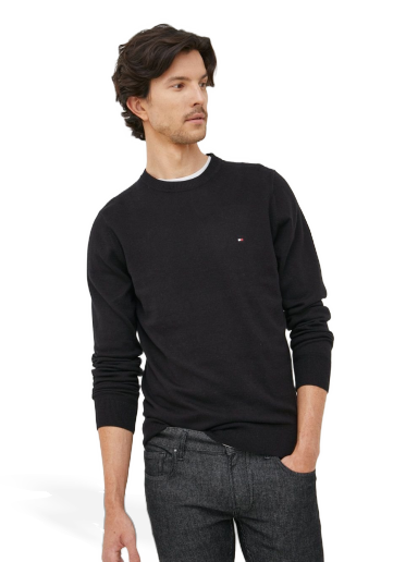 Džemper Tommy Hilfiger Sweater Crna | MW0MW28046.9BYY