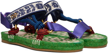 Dodaci Valentino Valentino Garavani Lake Powell Rope Sandals Zelena | 6W0S0LZ5PNB, 3