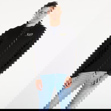 Dukserice Emporio Armani EA7 Emporio Armani Train Gold Label Zip-Up Sweatshirt Crna | 7M000670AF14146UC001, 0