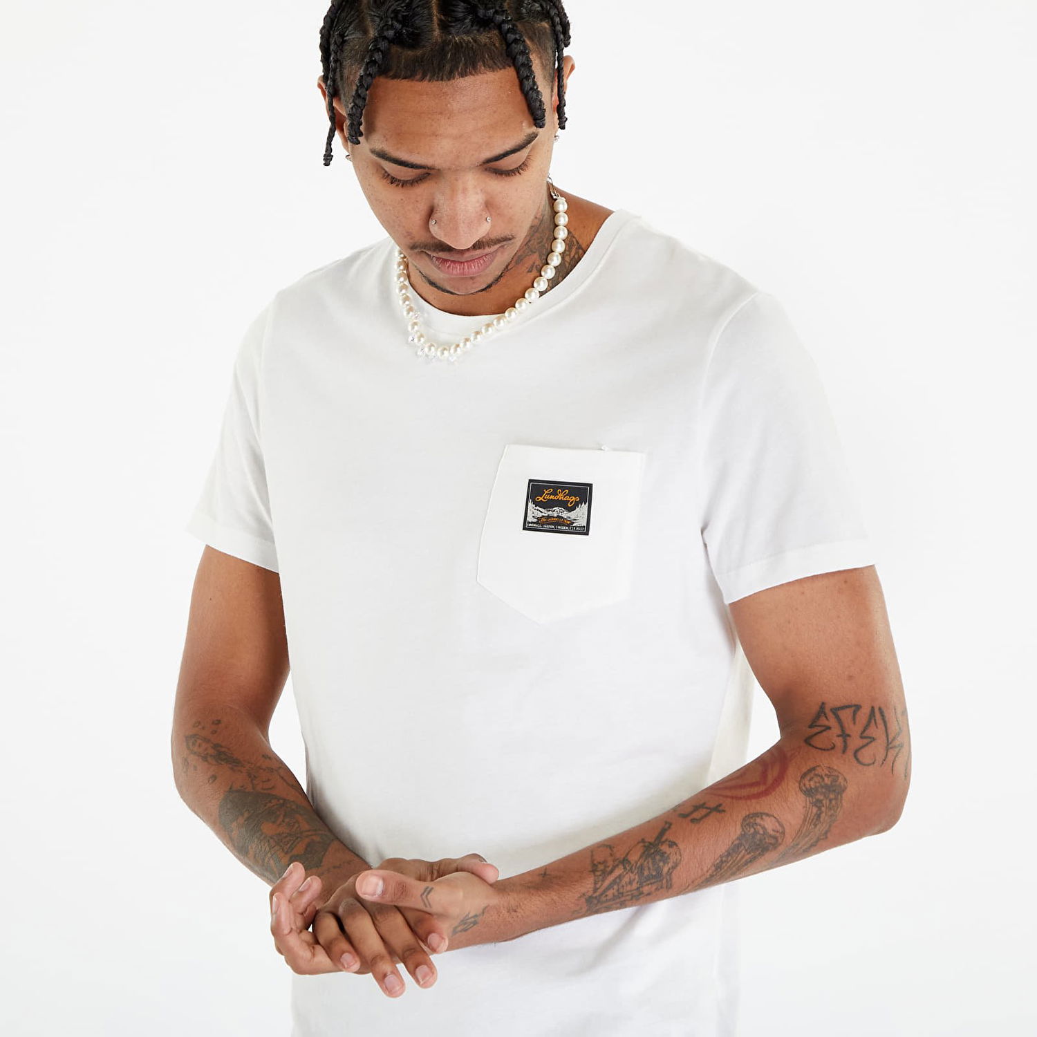 Majica kratkih rukava Lundhags Lundhags Knak T-Shirt Bijela | 1119099-100, 1