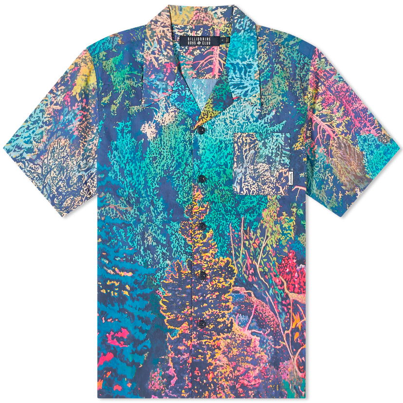 Košulja BILLIONAIRE BOYS CLUB Wilderness Vacation Shirt Tirkiz | B23425-MLT