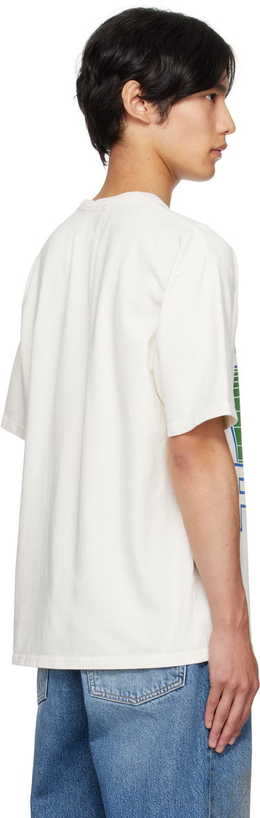 Majica kratkih rukava Rhude Rhude Roadway Racing T-Shirt Bijela | RHPF25TT11012, 2