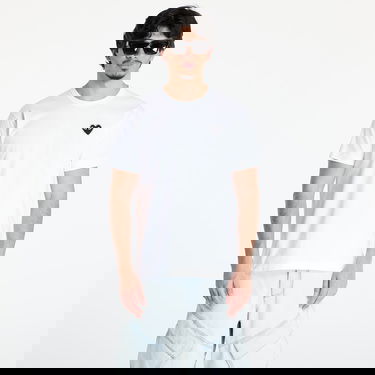 Majica kratkih rukava Comme des Garçons Comme des Garçons PLAY Emblem Rhinestone T-Shirt Bijela | AX-T801 WHITExBLACK, 0