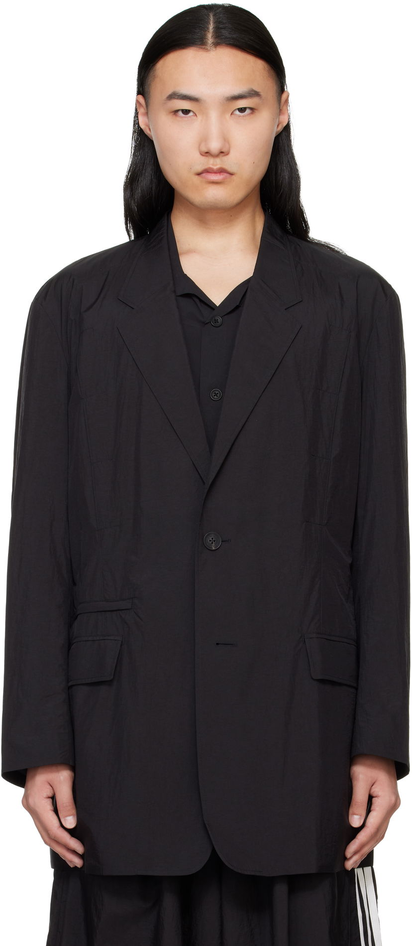 Jakna Y-3 Y-3 Nylon Blazer Crna | JM1315