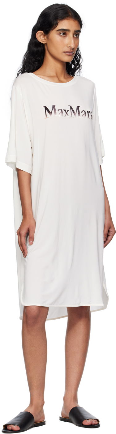 Haljina Max Mara Max Mara Luna T-Shirt Minidress Bijela | 2516621039600, 3