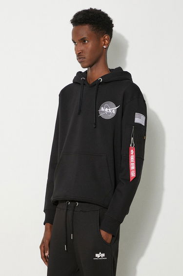 Dukserice Alpha Industries Space Shuttle Hoody Crna | 178317-03, 3