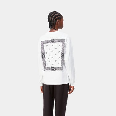 Majica kratkih rukava Carhartt WIP Paisley T-Shirt Bijela | I032375_00A_06, 3