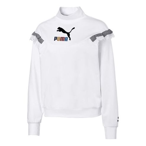 Džemper Puma PUMA x TYAKASHA Turtleneck Sweater Bijela | 595555-02