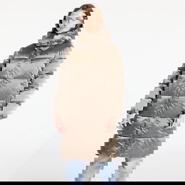 Pernata jakna CALVIN KLEIN Shiny Satin Puffer Coat Brindle Bež | J20J224617 PAV, 0