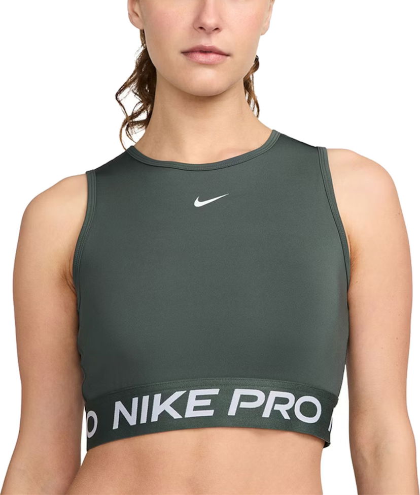 Majica bez rukava Nike 365 Crop Tank Zelena | fz3615-338