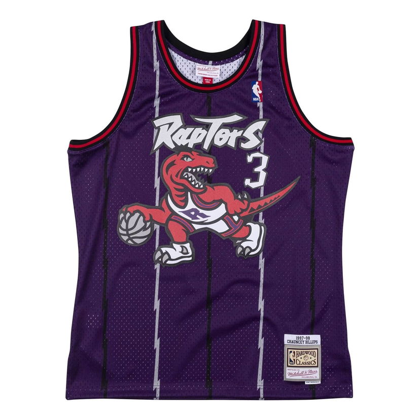 Dres Mitchell & Ness NBA Toronto Raptors 1997-98 Swingman Jersey 'Chauncey Billups 3' Ljubičasta | SMJYLG19077-TRAPURP97CBI