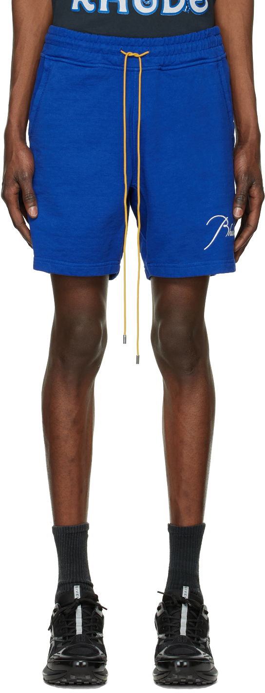 Kratke hlače Rhude Rhude Terry Shorts Tamnoplava | RHSS22SH13012335