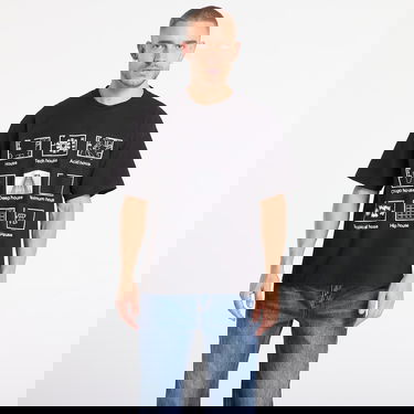 Majica kratkih rukava Pleasures House Blend T-Shirt Crna | P25F075-BLACK, 0