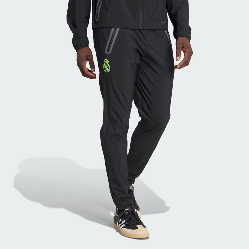 Trenirka adidas Performance Real Madrid Tiro 25 Pro Vis Tech Travel Pants Crna | JV5323