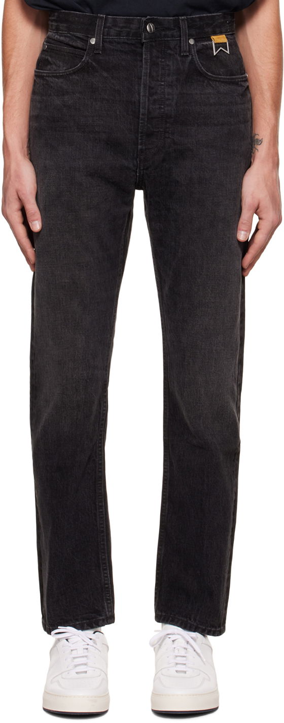 Jeans Rhude Rhude Classic Jeans Crna | RHPF22PA02012372