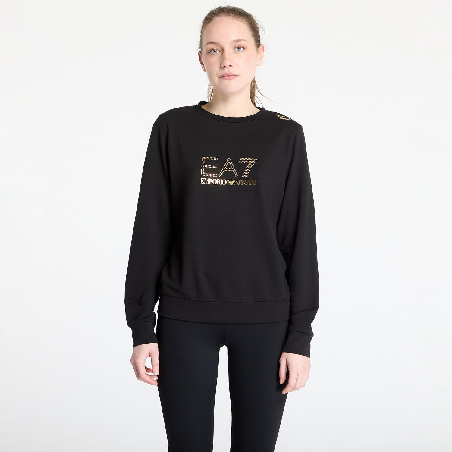 Džemper Emporio Armani EA7 Emporio Armani Train Evolution T-Shirt Crna | 8NTM45TJ9RZ1200, 0