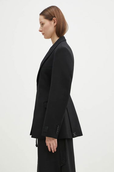 Jakna VETEMENTS VETEMENTS Hourglass Tailored Blazer Crna | WA66JA420B, 1