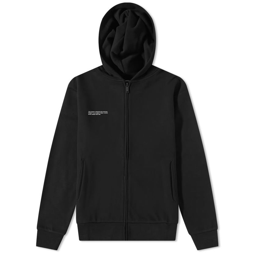 Dukserice PANGAIA Pangaia 365 Zipped Hoodie Crna | 100002969868