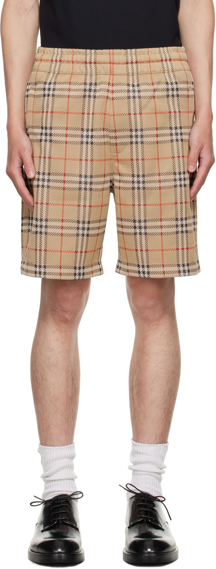 Kratke hlače Burberry Burberry Check Shorts Bež | 8113850