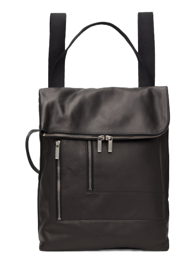 Ruksak Rick Owens Leather Cargo Crna | RA02C0370 LCN