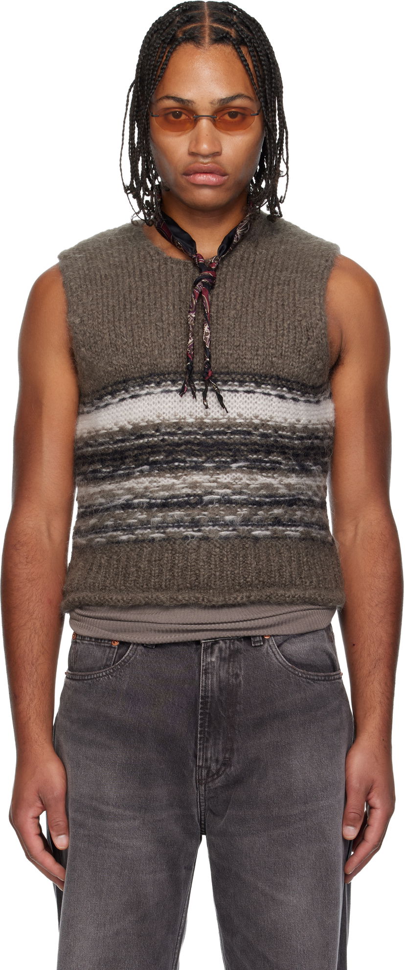 Džemper OUR LEGACY Pleaser Tank Sweater Višebojno | M4253PB