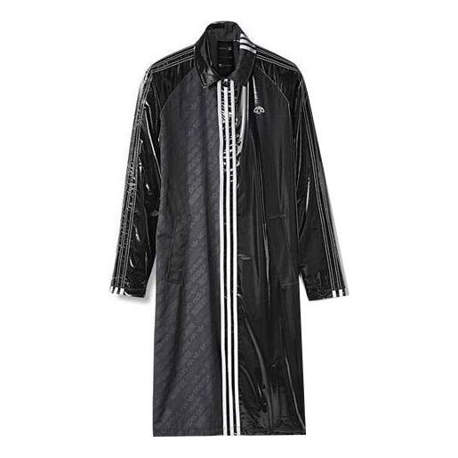 Kabanica adidas Originals Alexander Wang Long Overcoat Crna | BP6685