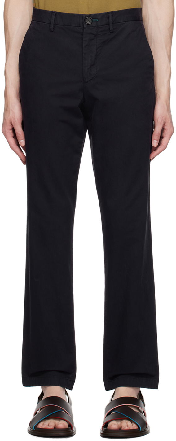 Hlače Paul Smith PS Paul Smith Slim Fit Trousers Crna | M2R-922P-L21553