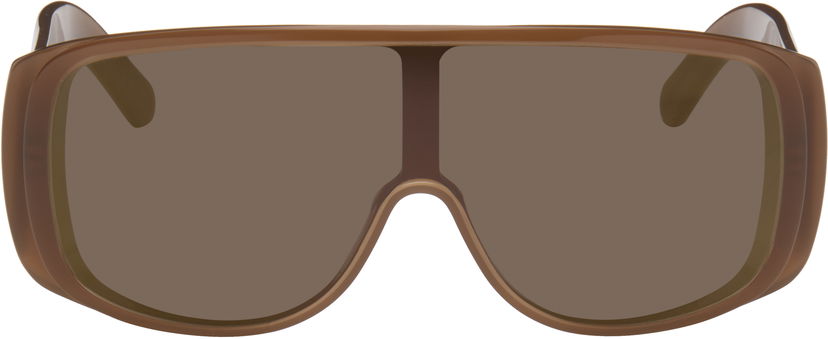 Sunčane naočale Maison Margiela MM6 Maison Margiela Mask Sunglasses Smeđa | 5VP