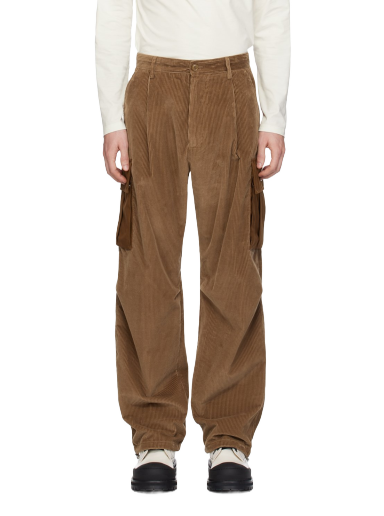 Cargo hlače Moncler Four-Pocket Cargo Pants Smeđa | I20912A00030549UU