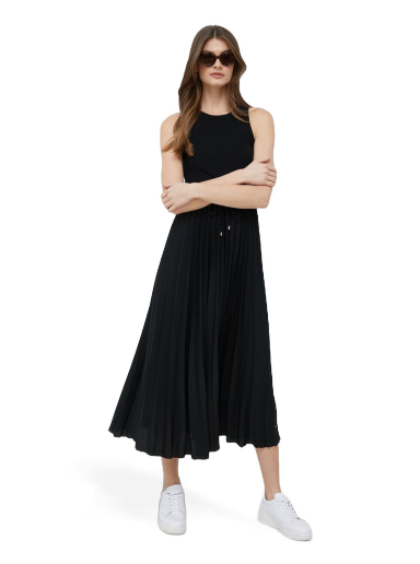 Haljina Tommy Hilfiger Dress Crna | WW0WW39342.PPYX