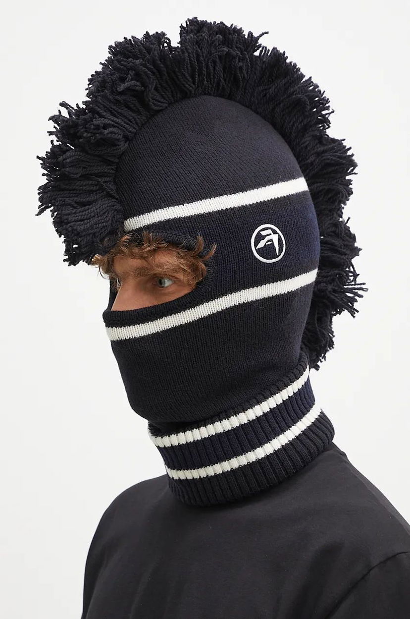 Šešir Ambush Fringe Knit Balaclava Crna | BMLC001F24KNI0011031