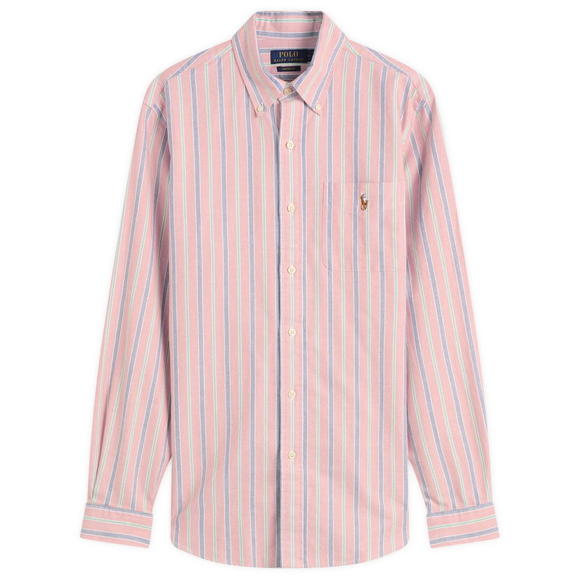 Košulja Polo by Ralph Lauren Button Down Stripe Oxford Shirt Višebojno | 710P00630004-ORA