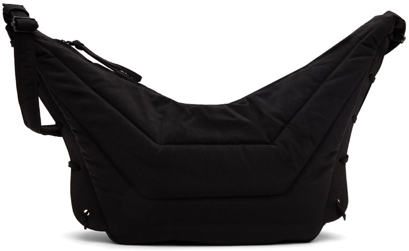 Torba za rame LEMAIRE Lemaire Soft Game Bag Crna | BG0105 LF845
